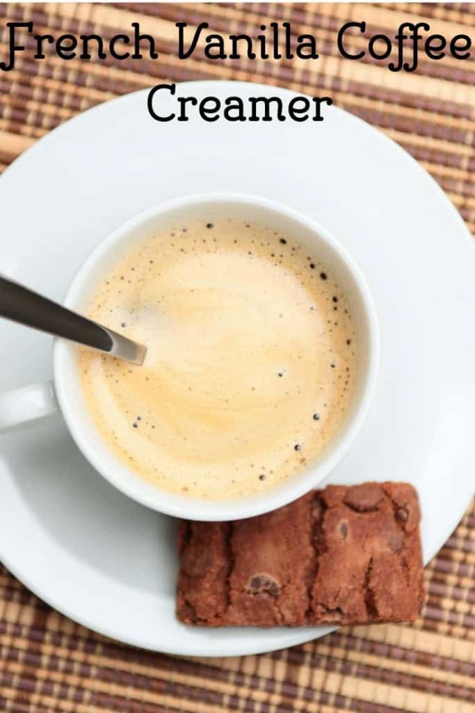 French Vanilla Coffee Creamer in 3 Easy Steps