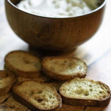 Mozzarella's bread spread is a combination of cream cheese, butter, and herbs that makes up the perfect spread crackers, and bread.