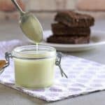 Save money when you use homemade sweetened condensed milk.