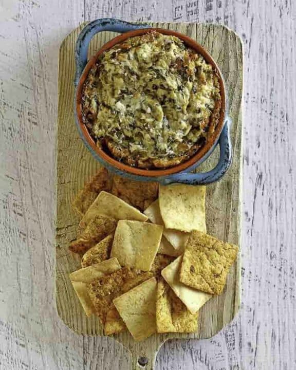 Make easy spinach artichoke dip with a few simple ingredients you already have in your pantry.