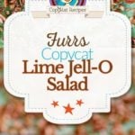 lime jello salad photo collage