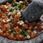 Panchos pico de gallo is super fresh, it is a great side dish that goes well with all sorts of Mexican food.