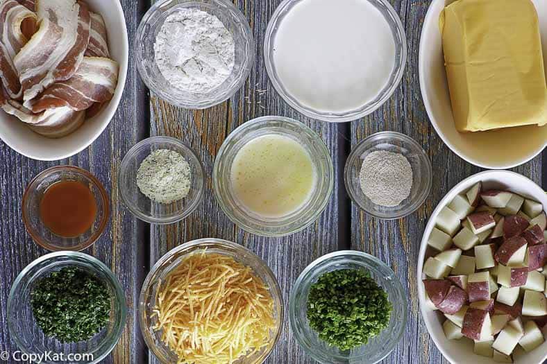 O'Charley's Baked Potato Soup ingredients