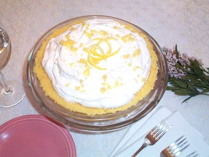 Restaurant Style Lemon Cream Cheese Pie