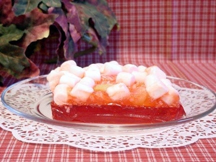 Furr's Fruit Punch Jell-O Salad