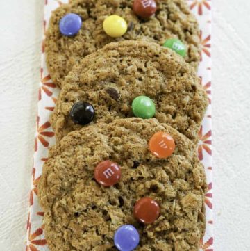 You are going to love these gluten free monster cookies.