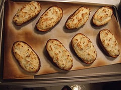 Twice baked potato