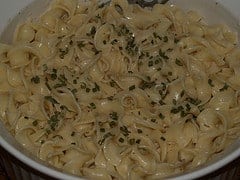 Creamy italian Noodles