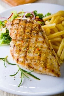 A delightful chicken marinade recipe made by Bill Knapps