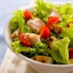 Mason Jar Grilled Chicken Salad