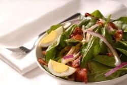 hot bacon salad dressing