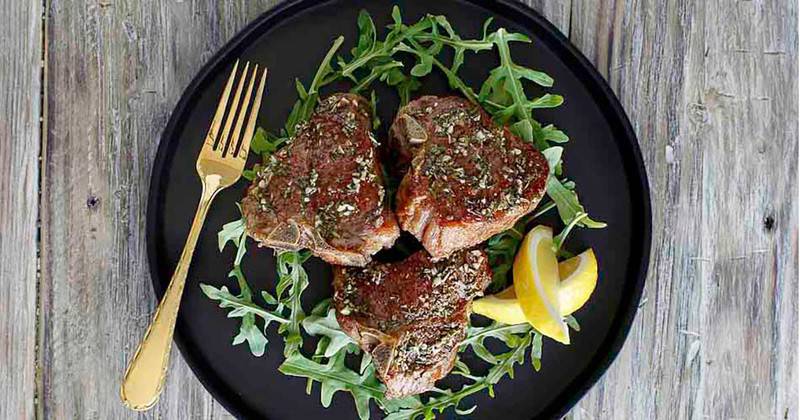 Pan Seared Lamb Chops