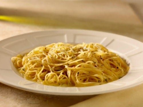 Image result for picture of a plate of simple pasta