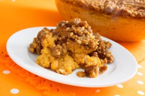 Burbank’s Sweet Potato Casserole