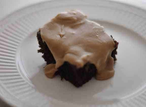 Chocolate Cake with Caramel frosting