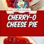 Cherry O Cream Cheese Pie photo collage