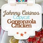 Gorgonzola Chicken photo collage