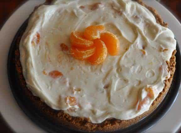 mandarin orange cheesecake