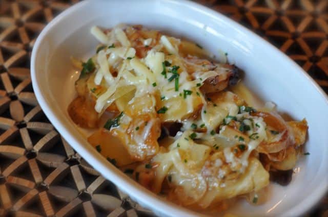 Bacon and cheese crock-pot potatoes