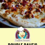 Homemade Double Dave's Thanksgiving Pizza