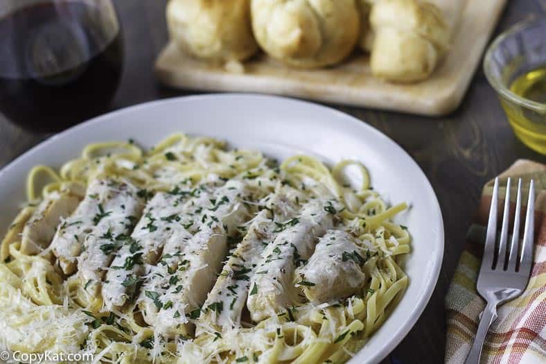 How to make chicken alfredo pasta like olive garden