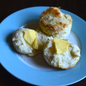 freezer biscuits with butter