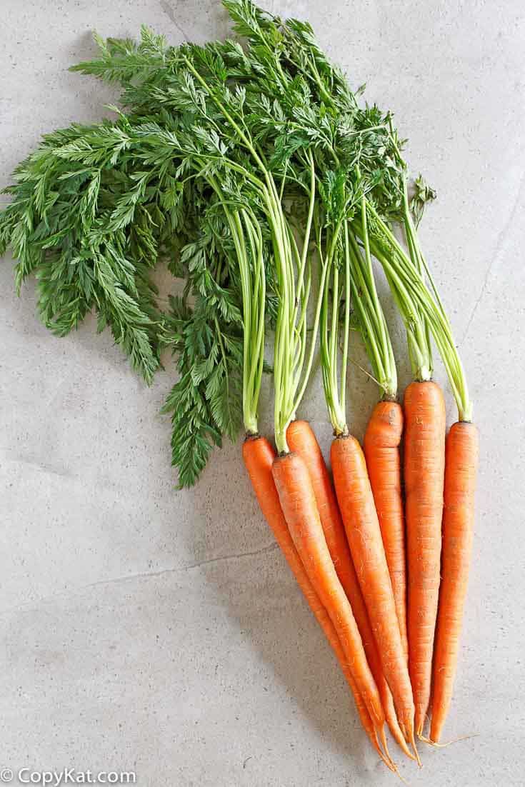 fresh carrots