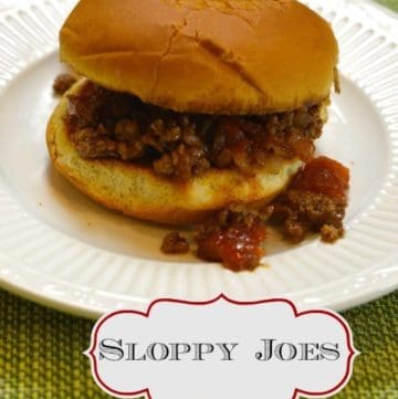 Sloppy Joes Recipe