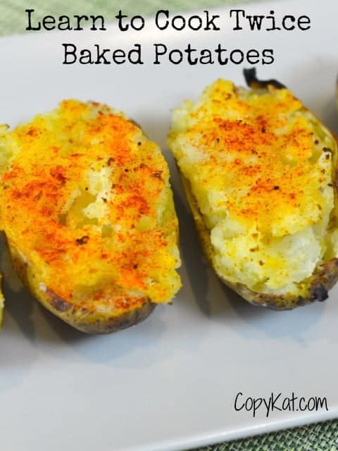 twice baked potatoes recipe