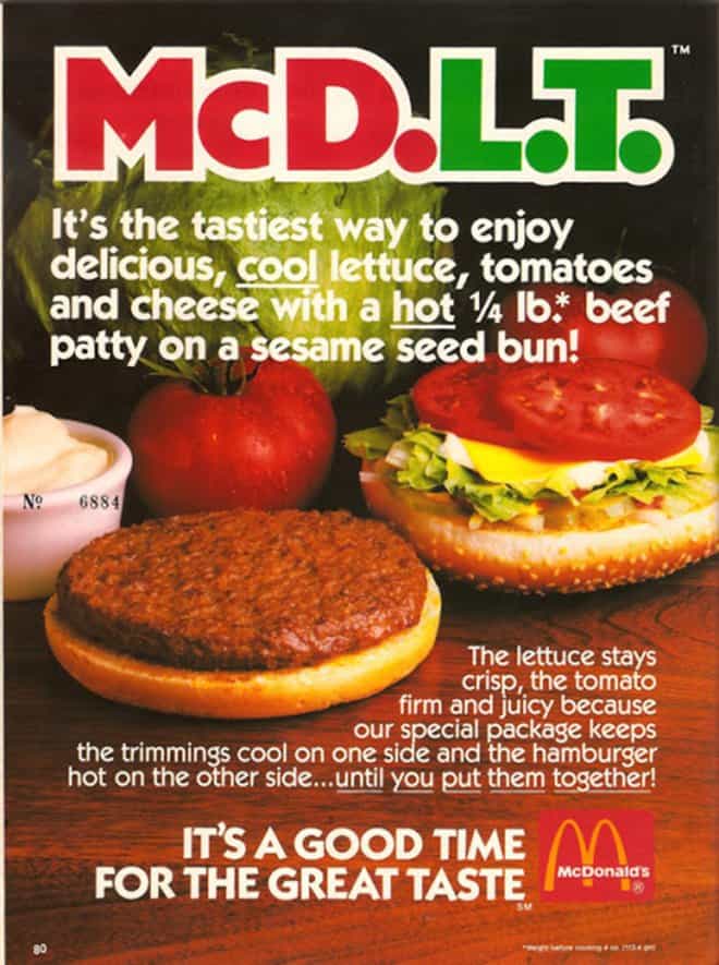 McDonald's McD.L.T.