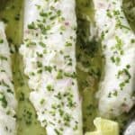 butter poached cod
