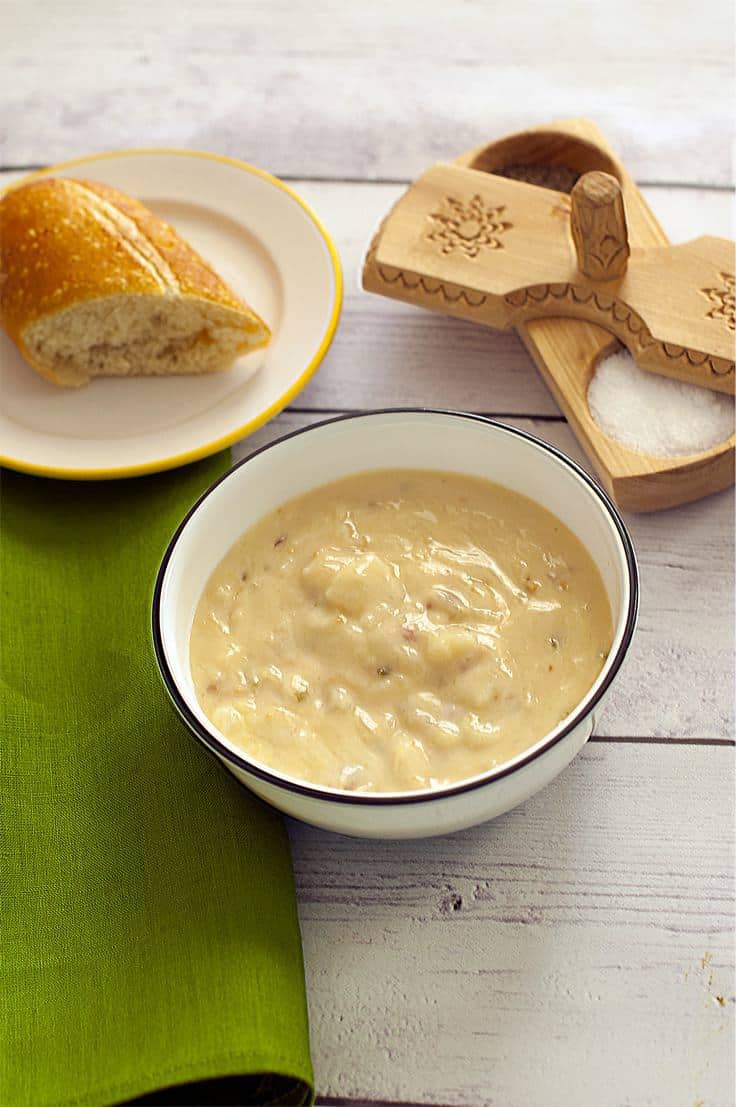 Panera Bread Baked Potato Soup is a delicious and creamy potato soup you will love.
