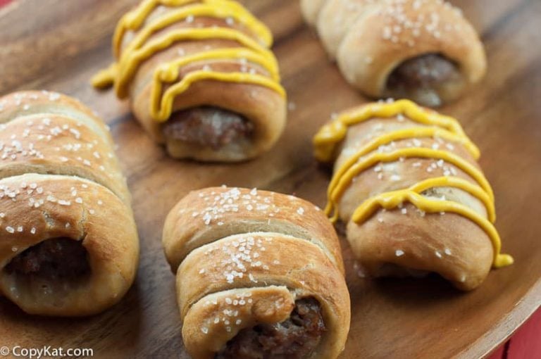 Pretzel-Wrapped Bratwurst