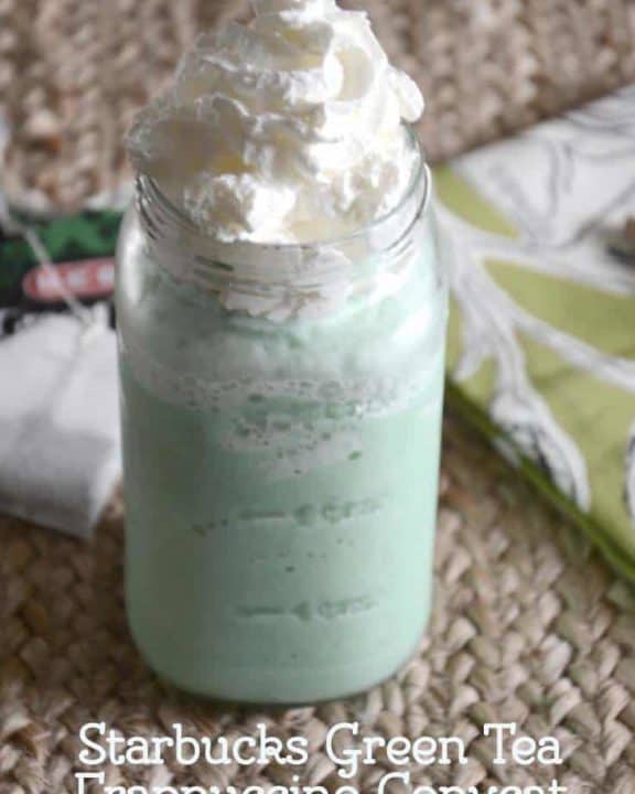 Starbucks Green Tea Frappuccino can be made at home. Try this copycat recipe today.