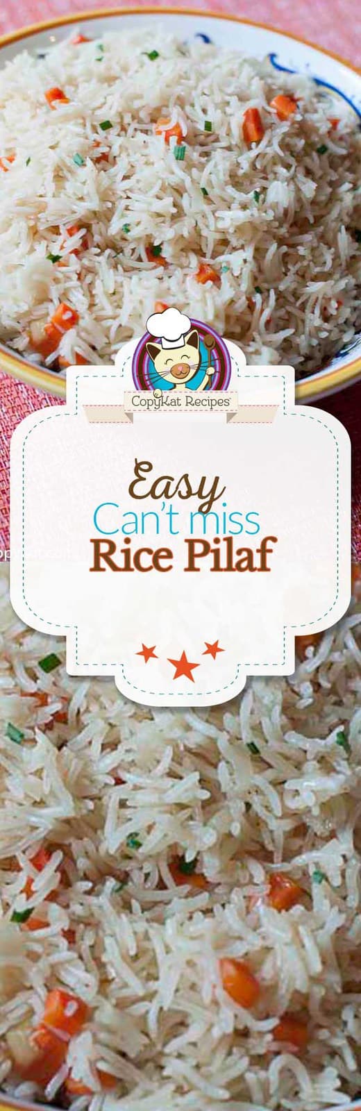 You can make easy to prepare rice pilaf with this easy recipe.  There is no need to buy packages of rice mix anymore. 