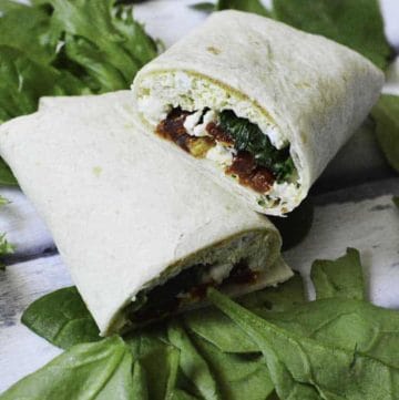 Make your own Starbucks Spinach Feta Wrap at home, and save money!