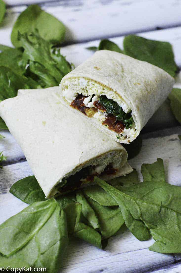 Make your own Starbucks Spinach Feta Wrap at home, and save money! 
