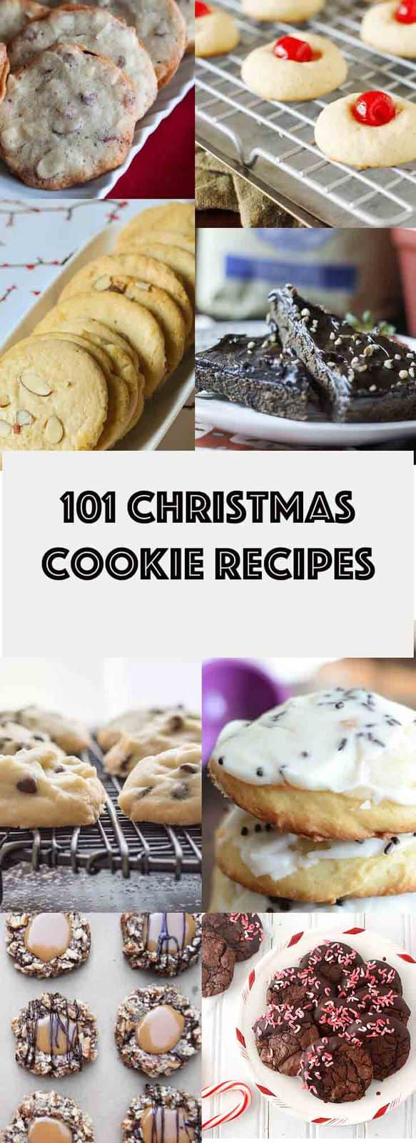 Here are 101 Christmas Cookie Recipes You Can't Resist! 
