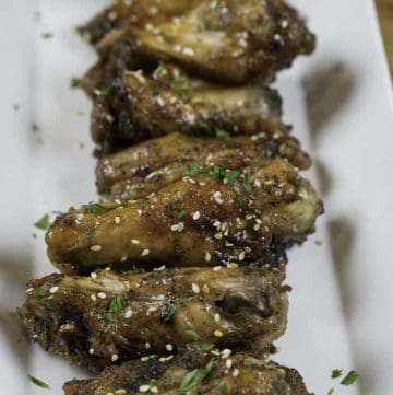 These oven baked Sriracha honey glazed wings are easy to make.