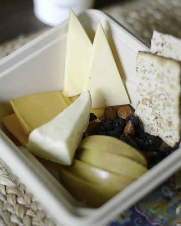 Make your own homemade Starbucks Cheese & Fruit Bistro Box at home with this copycat recipe.