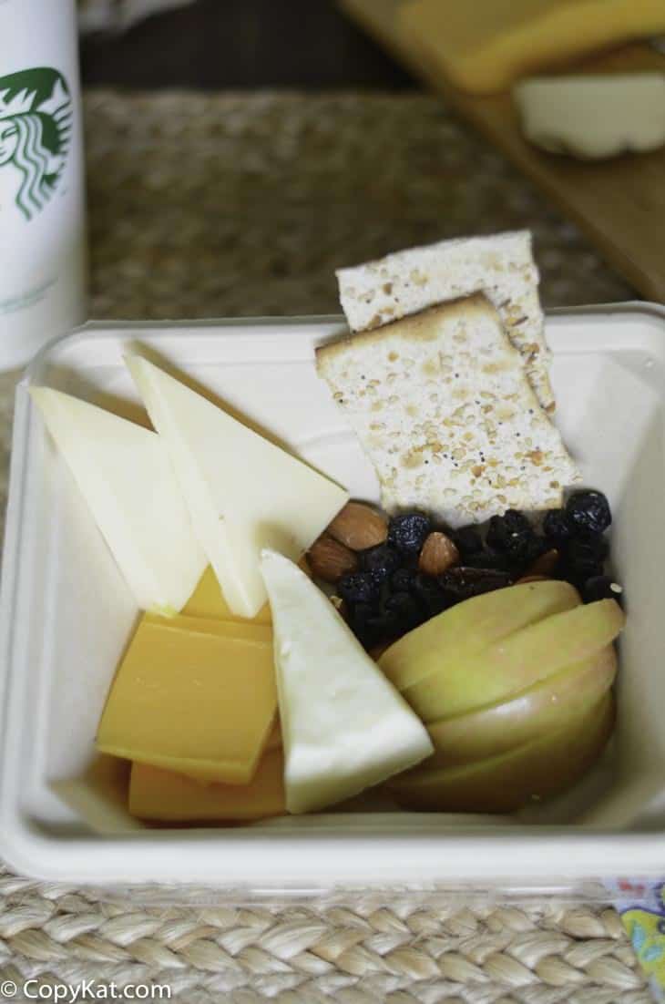 Cheese and Fruit Snack Box {Starbucks Copycat} - FeelGoodFoodie