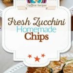 Fried Zucchini Chips photo collage