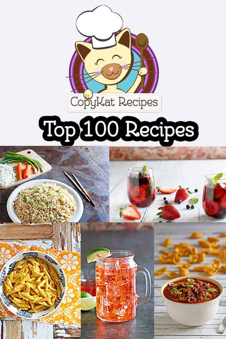 100 Favorite Copycat Recipes Copykat Recipes