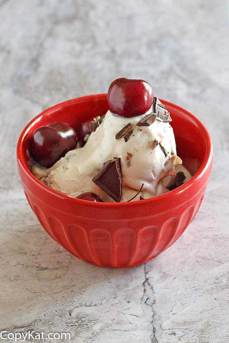 Cherry Garcia Nice Cream Recipe without an Ice Cream Maker