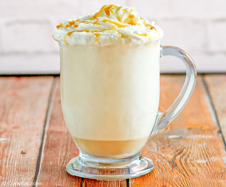 Homemade McDonald's Caramel Cappuccino