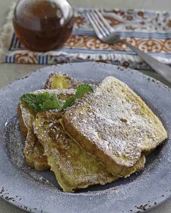 Make Denny's French Toast at home with this easy copycat recipe. Your breakfast never tasted so good.