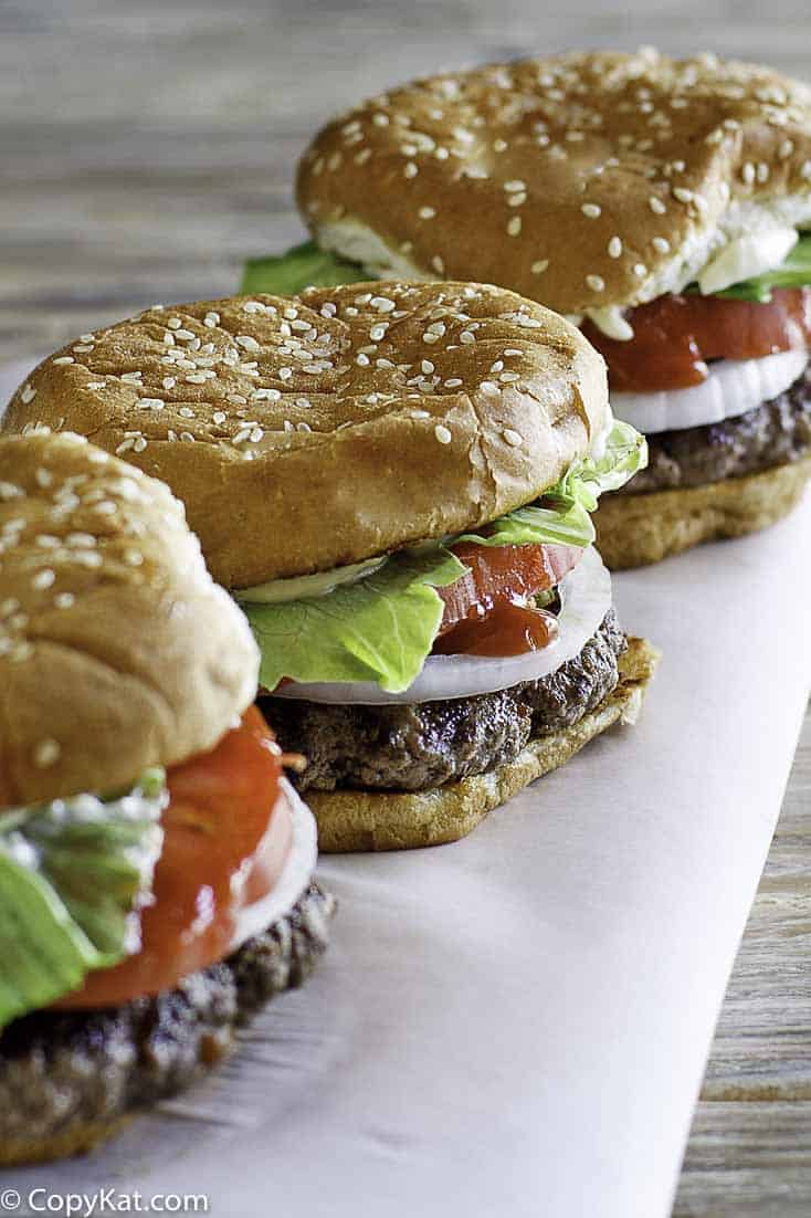 Burger King Whopper Copykat Recipes