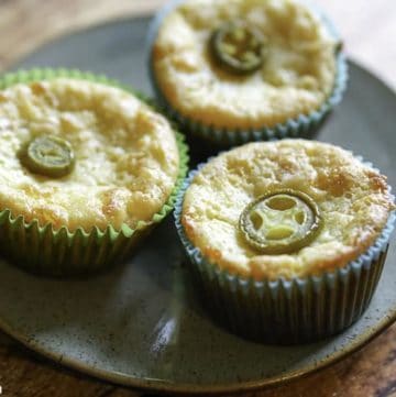 Make these easy to prepare Jalapeno Cheese Cornbread muffins today.