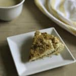 Enjoy this Sour Cream Graham Streusel Cake, it's super easy to make, and it goes perfect with a cup of coffee.