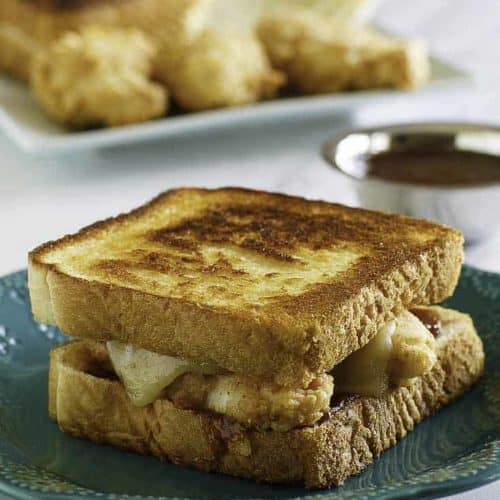 honey bbq chicken strip sandwich